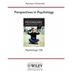 ORDER ONLINE WILEY PLUS WITH E-TEXT FOR PERSPECTIVES IN PSYCHOLOGY