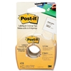 One paper roll of stick-on tape with a 2-line width