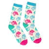 Books Books Books Universal Sock - White