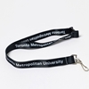 Black Lanyard with White Wordmark