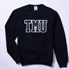 Black Crewneck with Varsity TMU Logo