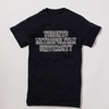 TMU Varsity Full Name T-Shirt - Black