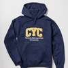 Navy Hoodie with CYC Logo