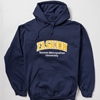 Navy Hoodie with Fashion Logo