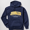 Navy Hoodie with Journalism Logo