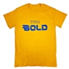 TMU Bold T-Shirt - Gold/Blue