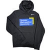 TMU Men's Nike Hoodie with Color University Logo Front Chest - Black
