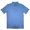 TMU Nike Polo with White TMU Logo on Right Sleeve - Blue