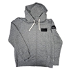 TMU Roots Hoodie with Black University Logo Left Chest - Salt & Pepper