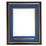 Portrait Picture Frame w/ TMU Logo - Traditional