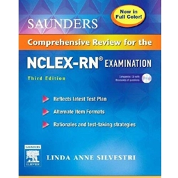 SAUNDERS COMPREHENSIVE REVIEW FOR NCLEX-RN EXAMINATION W.CD