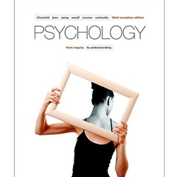 PSYCHOLOGY FROM INQUIRY TO UNDERSTANDING