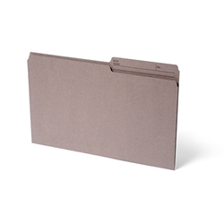 One box which contains 100 units of letter size file folders in the colour kraft with 10.5 pts thickness.