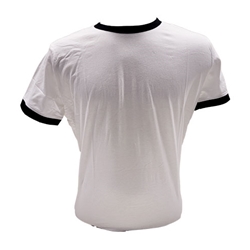 Unisex Ringer T-shirt - Black/White