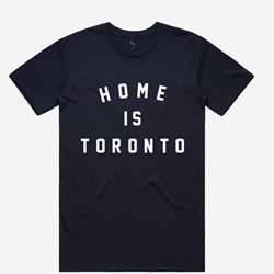 Home Is Toronto Varsity T-shirt - Navy