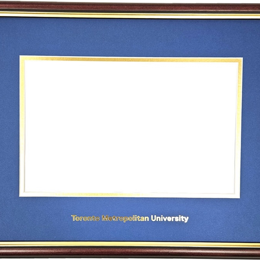 Degree/Diploma Frame w/ TMU Logo - Traditional