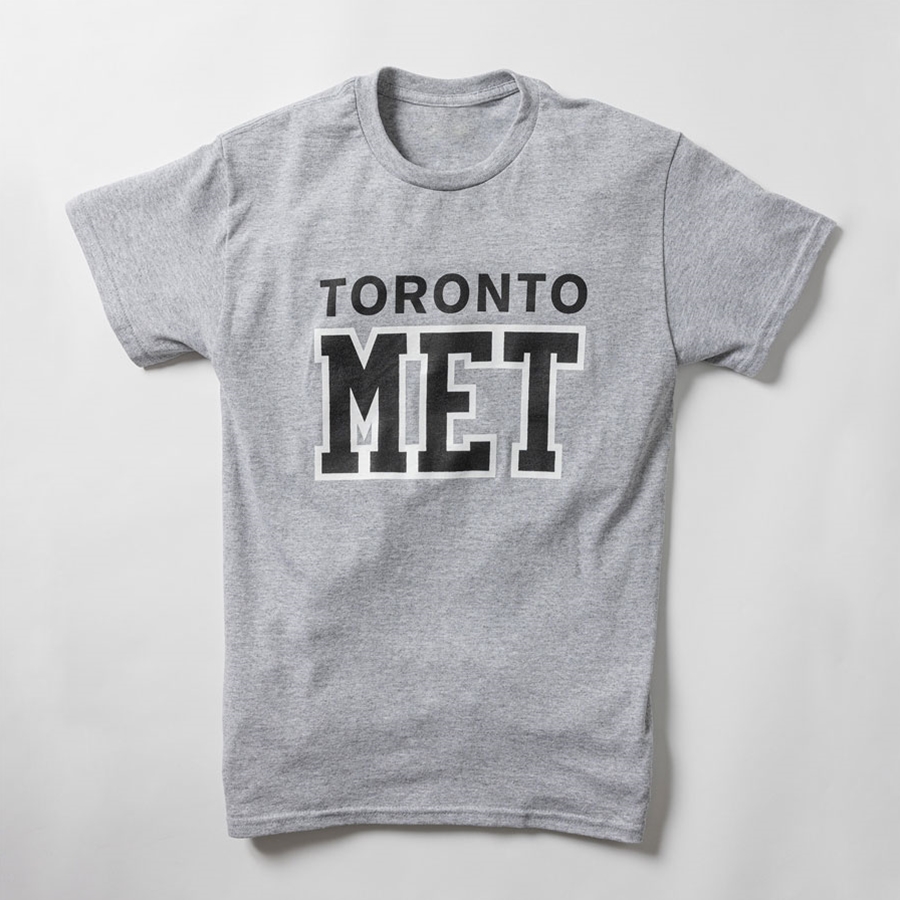 TMU MET Varsity T-Shirt - Grey
