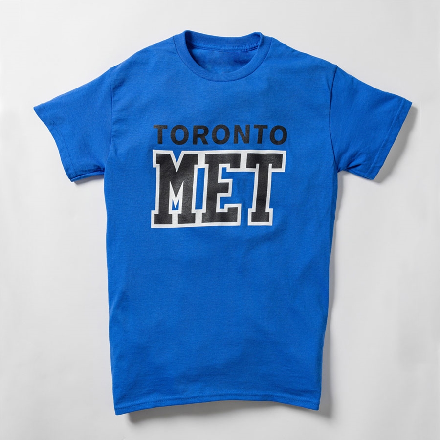 TMU MET Varsity T-Shirt - Blue