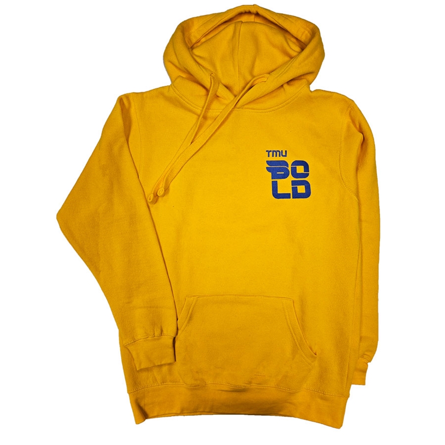 TMU Bold Hoodie - Gold