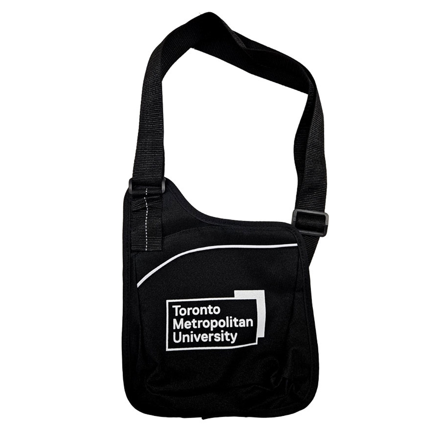 TMU Mini Bag w/ Adjustable Shoulder Strap - Black