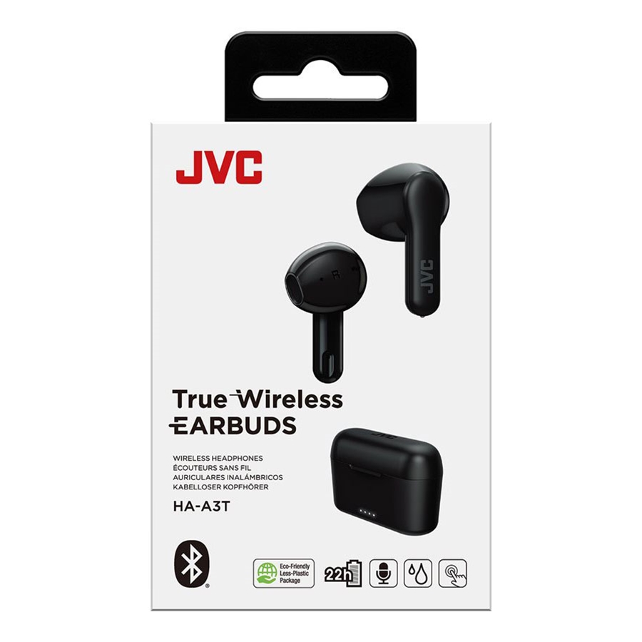 JVC Wireless Earbuds Bluetooth - Black