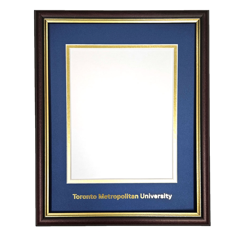 Portrait Picture Frame w/ TMU Logo - Traditional